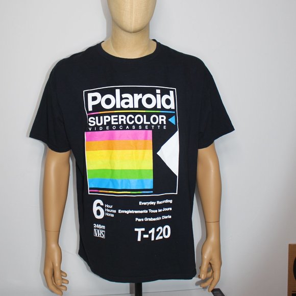 Polaroid Other - Polaroid "Supercolor VHS" T-Shirt
